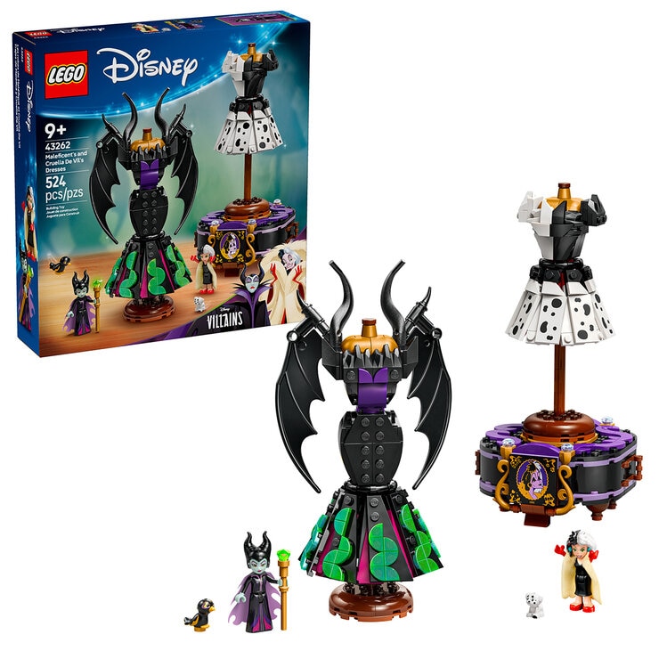 LEGO Disney Trajes de Maléfica y Cruella De Vil — Imagen 1 de 4