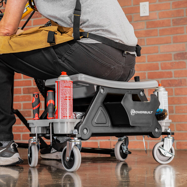 Powerbuilt Asiento rodante — Imagen 3 de 4