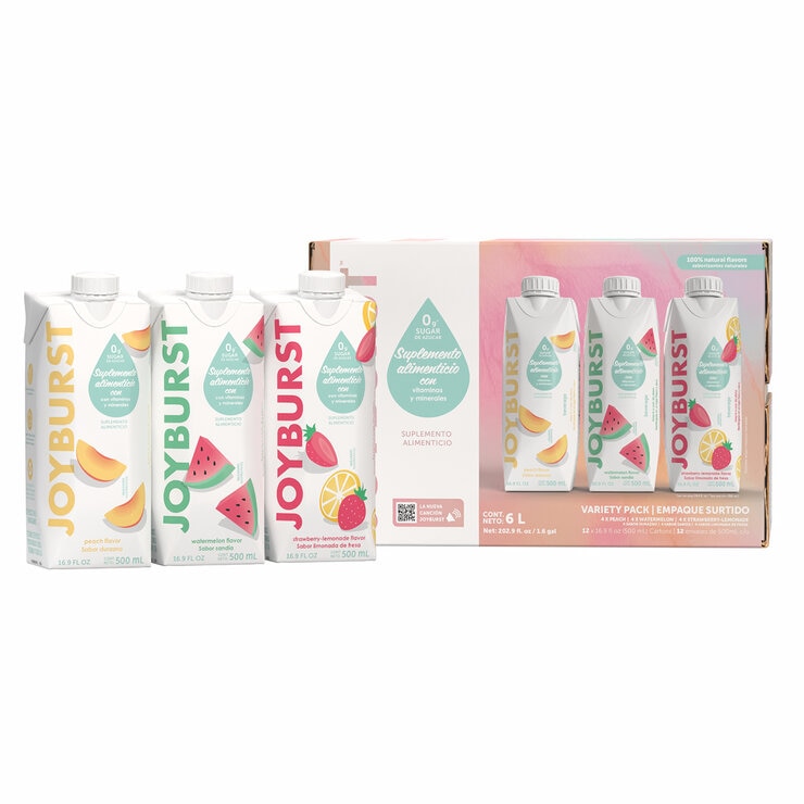 Joyburst Bebida Hidratante 12 pzs de 500 ml — Imagen 3 de 3