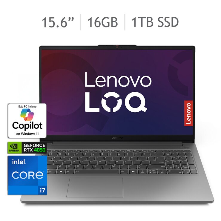 Lenovo LOQ 15IAX9E Gaming Laptop 15.6'' Full HD Intel Core i7 16GB 1TB SSD — Imagen 1 de 4