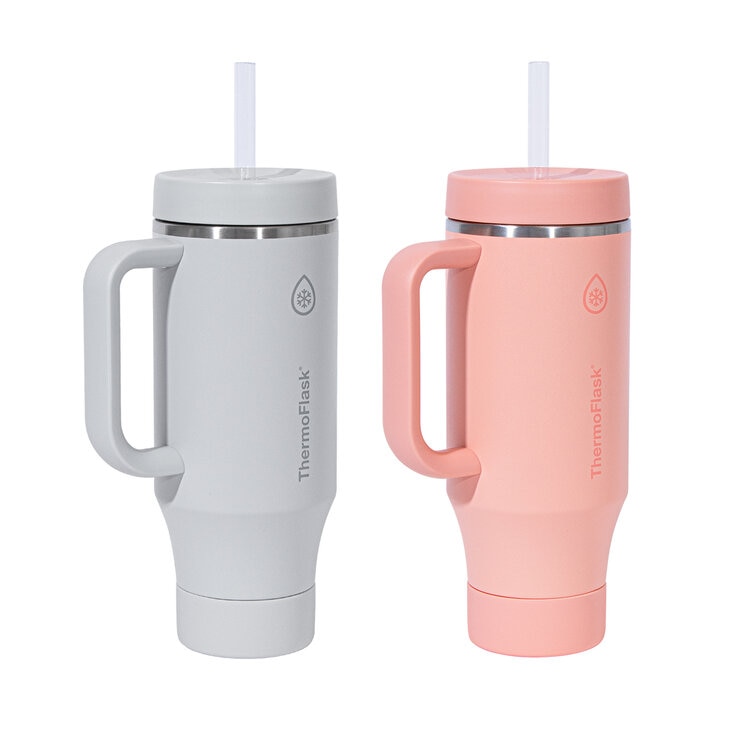 ThermoFlask ThermoTumbler con Aislamiento al Vacío de 1.2 L 2 piezas Varios Colores — Imagen 1 de 2