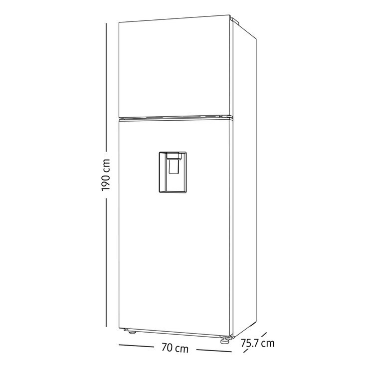 Samsung Refrigerador 18' Top Mount — Imagen 2 de 4