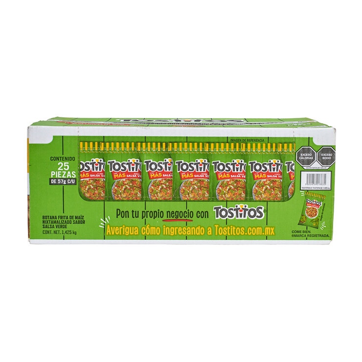 Tostitos Salsa Verde 25pzas de 57g — Imagen 1 de 2