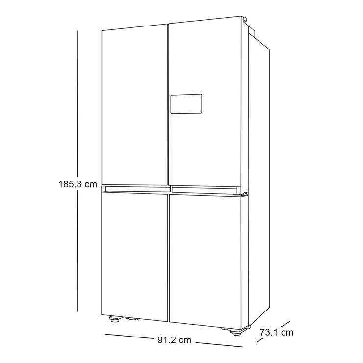 Samsung Refrigerador 23' Frend Door — Imagen 4 de 4