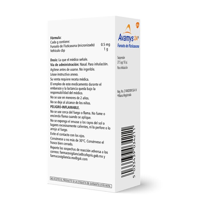 Avamys 2A 120 Dosis — Imagen 2 de 3
