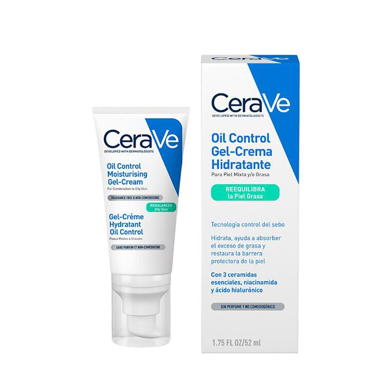 Cerave Oil Control Gel-Crema Hidratante 52 ml — Imagen 3 de 3