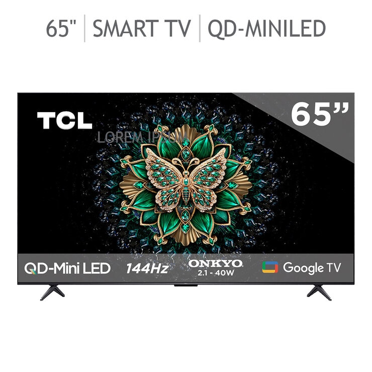 TCL Pantalla 65" 4K QD-Miniled Google TV — Imagen 1 de 4