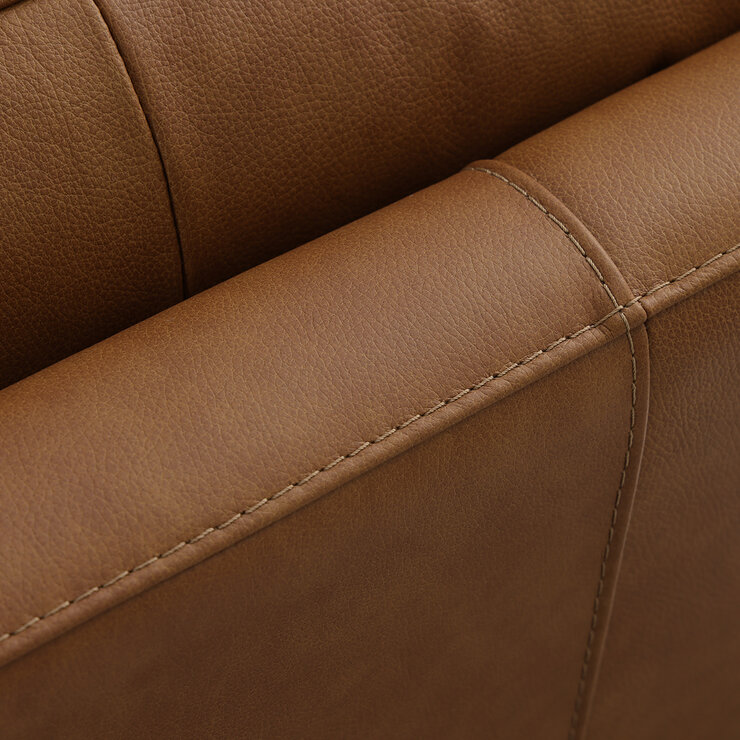 Simon Li Furniture, Sofá de Piel — Imagen 3 de 4