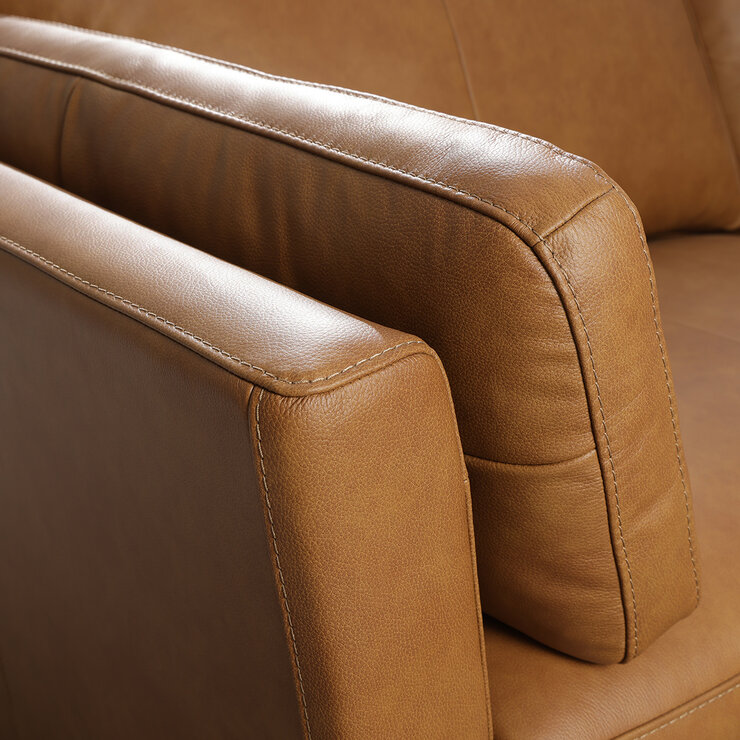 Simon Li Furniture, Sofá de Piel — Imagen 4 de 4