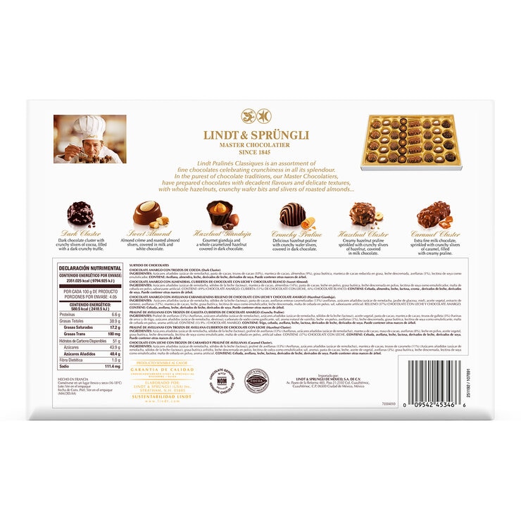 Lindt Pralinés Classiques Surtido de Chocolates 405 g — Imagen 3 de 3