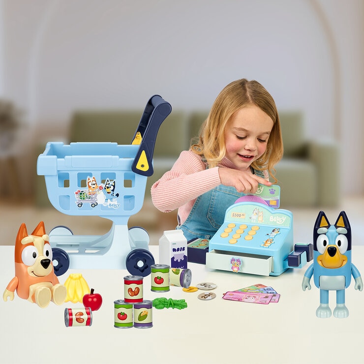 Set De Juego Para Ir De Compras con Bluey — Imagen 1 de 3