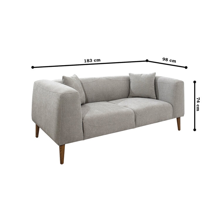 Gabite, Milán, Love Seat 2 Plazas — Imagen 4 de 4
