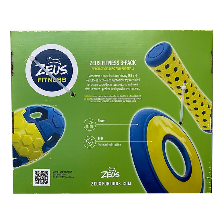 Zeus Fitness Juguetes para Perro 3 pzs — Imagen 2 de 3