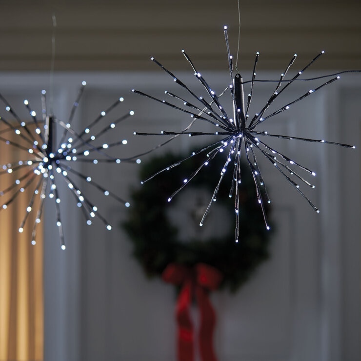 Serie Navideña de 4 Estrellas LED con 8 Funciones — Imagen 1 de 3