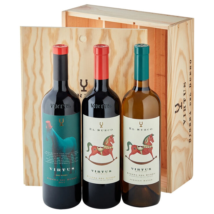 Vinos Tinto y Blanco Virtus Ribera del Duero 3/750 ml — Imagen 1 de 4
