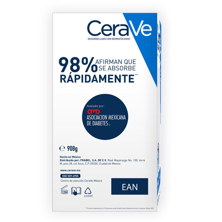 Cerave Crema Hidratante 2 pzas de 454 g — Imagen 3 de 3