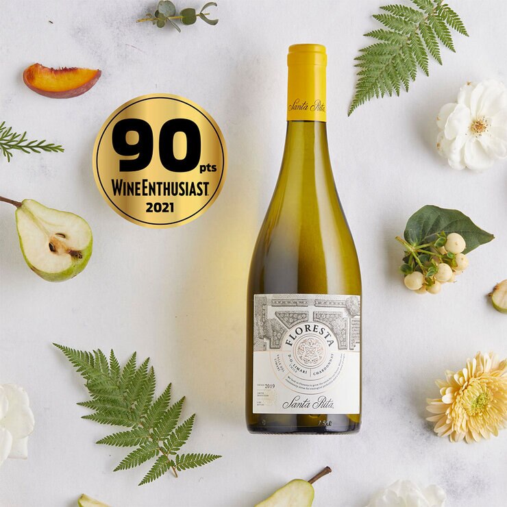 Vino Blanco Santa Rita Floresta Chardonnay 750 ml — Imagen 3 de 3