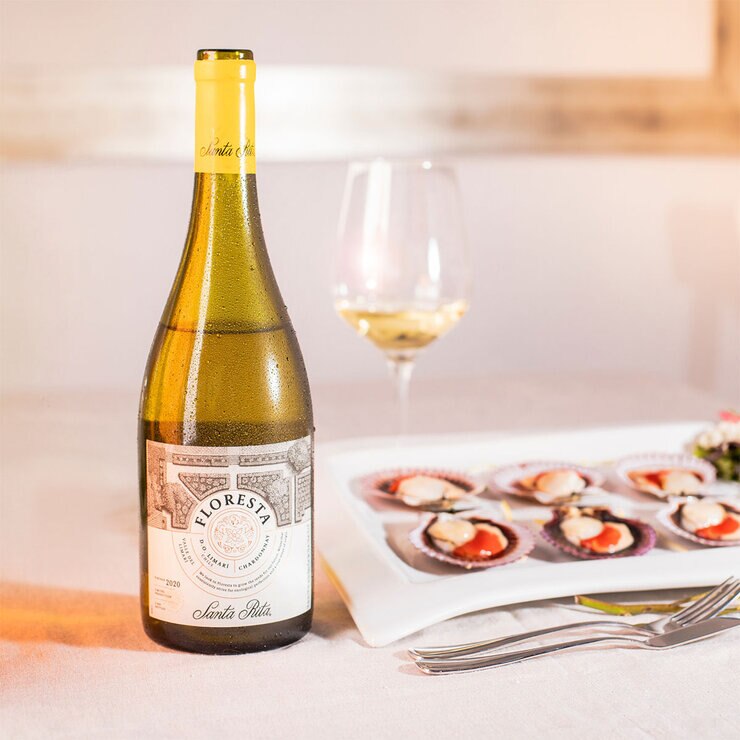 Vino Blanco Santa Rita Floresta Chardonnay 750 ml — Imagen 2 de 3