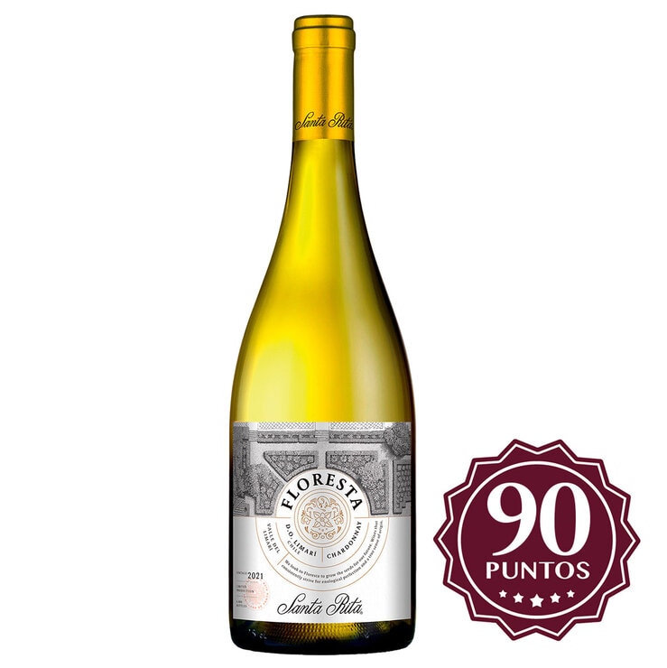 Vino Blanco Santa Rita Floresta Chardonnay 750 ml — Imagen 1 de 3