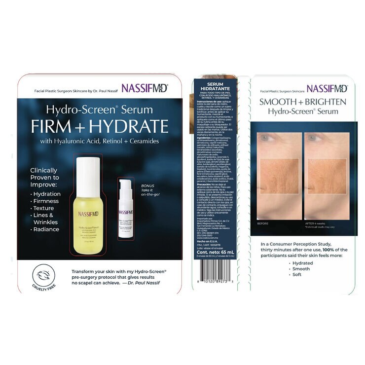 Nassif MD Hydro-Screen Suero Hidratante 60 ml + 5ml — Imagen 4 de 4