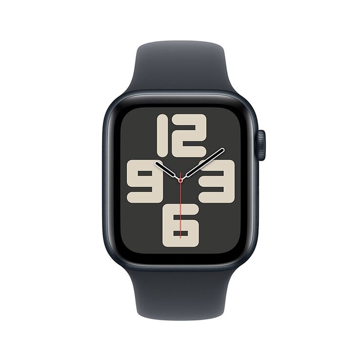 Apple Watch SE (GPS+Cellular) Caja de aluminio Medianoche 44mm con Correa deportiva Medianoche M/L — Imagen 2 de 4