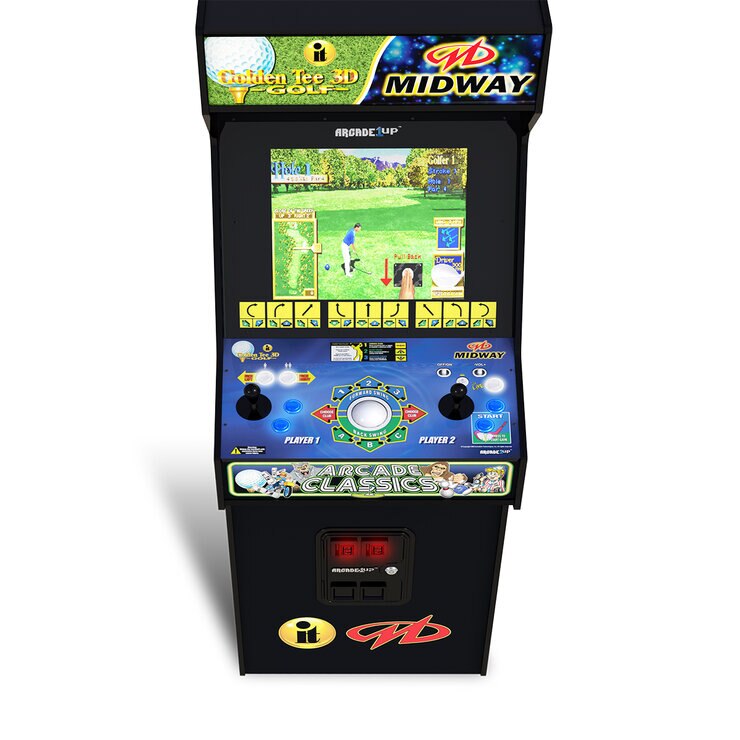Arcade Golden Tee Midway Arcade1UP — Imagen 4 de 4