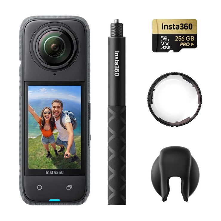 Insta360 X4 Explorer Combo Cámara 360° + Accesorios — Imagen 1 de 4