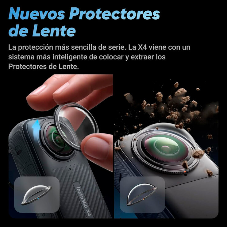 Insta360 X4 Explorer Combo Cámara 360° + Accesorios — Imagen 2 de 4
