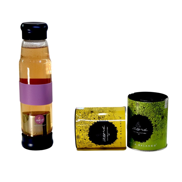 Zoma Tea Collection Termo de Cristal y 2 Latas de Té — Imagen 2 de 3