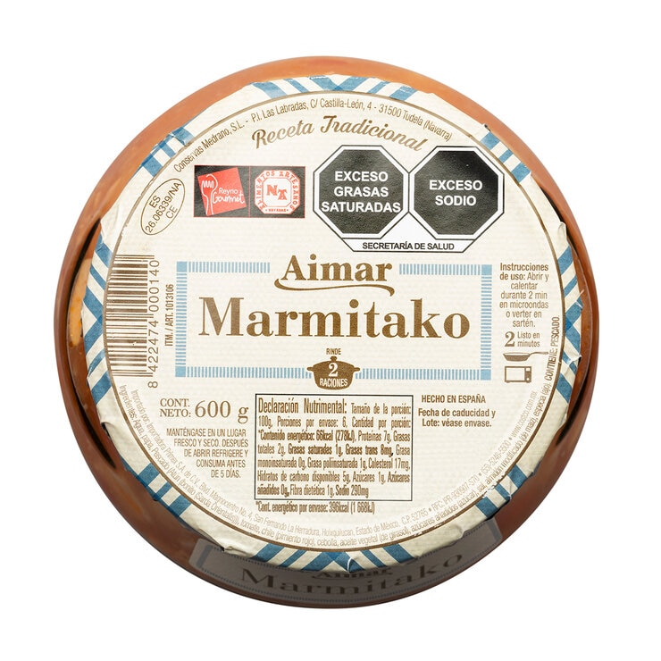 Aimar Atún Marmitako 2 pzs de 600 gr — Imagen 2 de 4