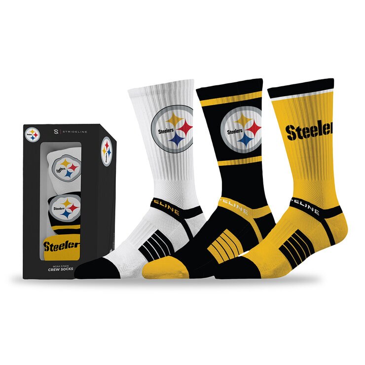 Strideline, Calcetas para Caballero, Varias Licencias NFL, 3 pares — Imagen 4 de 4