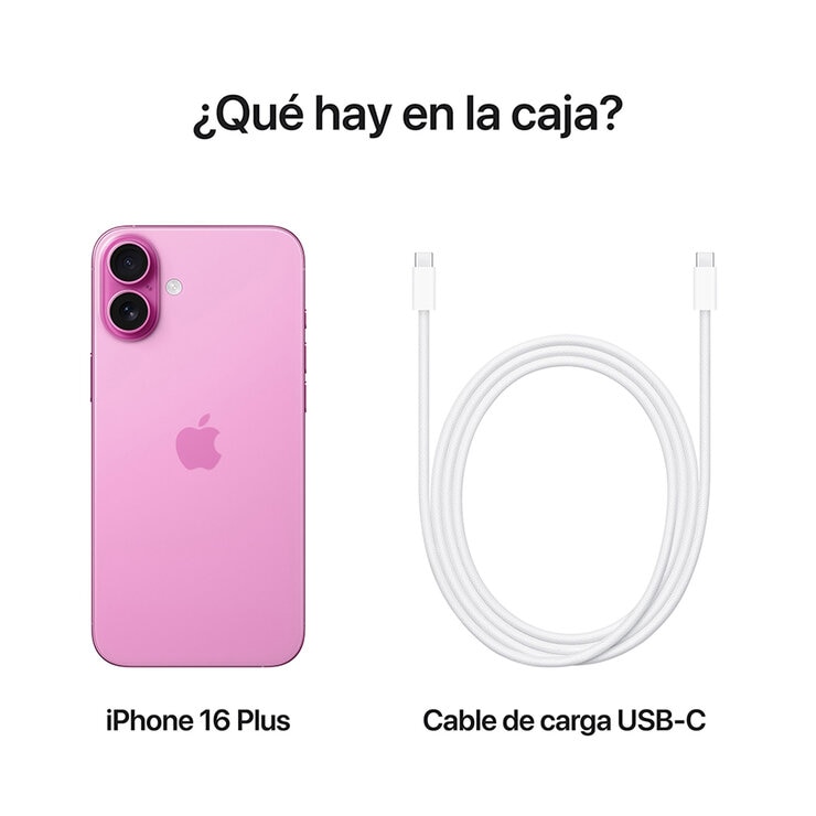 Apple iPhone 16 Plus 128GB Rosa — Imagen 4 de 4