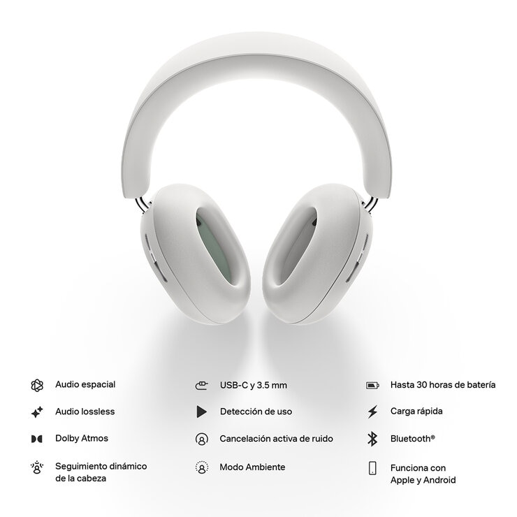 Sonos Ace Audífonos Bluetooth Blancos — Imagen 4 de 4