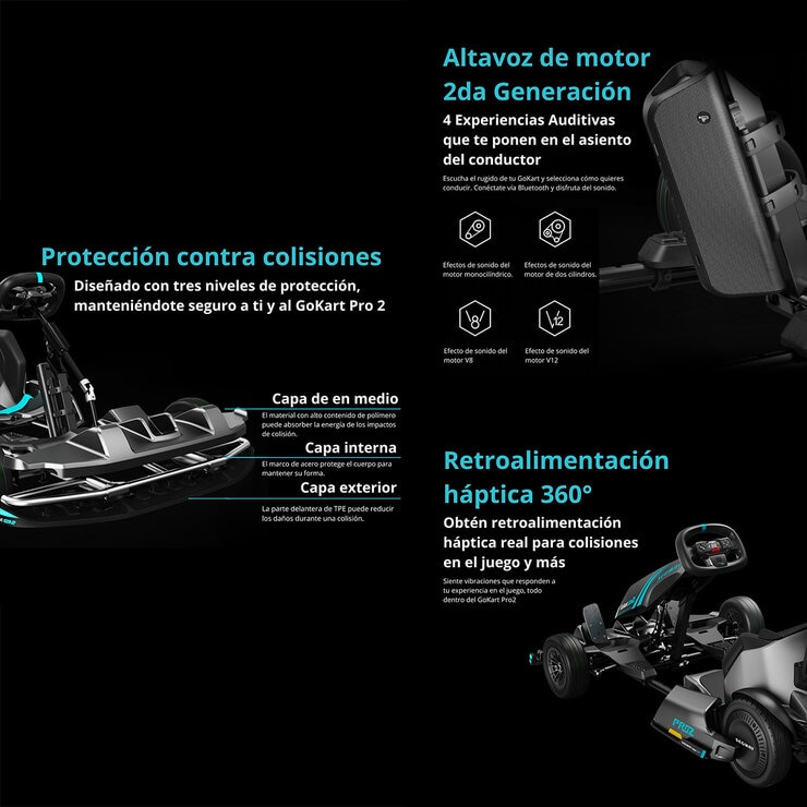 Segway Ninebot Go Kart Eléctrico Pro 2 — Imagen 2 de 4