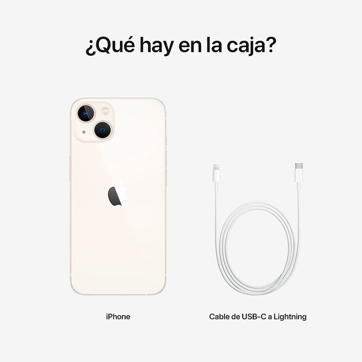 Apple iPhone 13 128 GB Starlight — Imagen 4 de 4