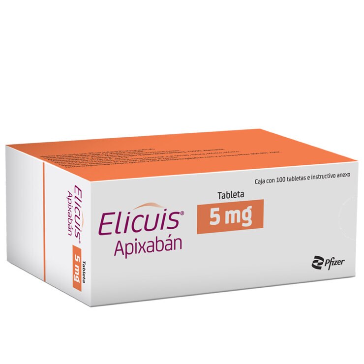 Elicuis 5mg 100 Tabletas — Imagen 3 de 3