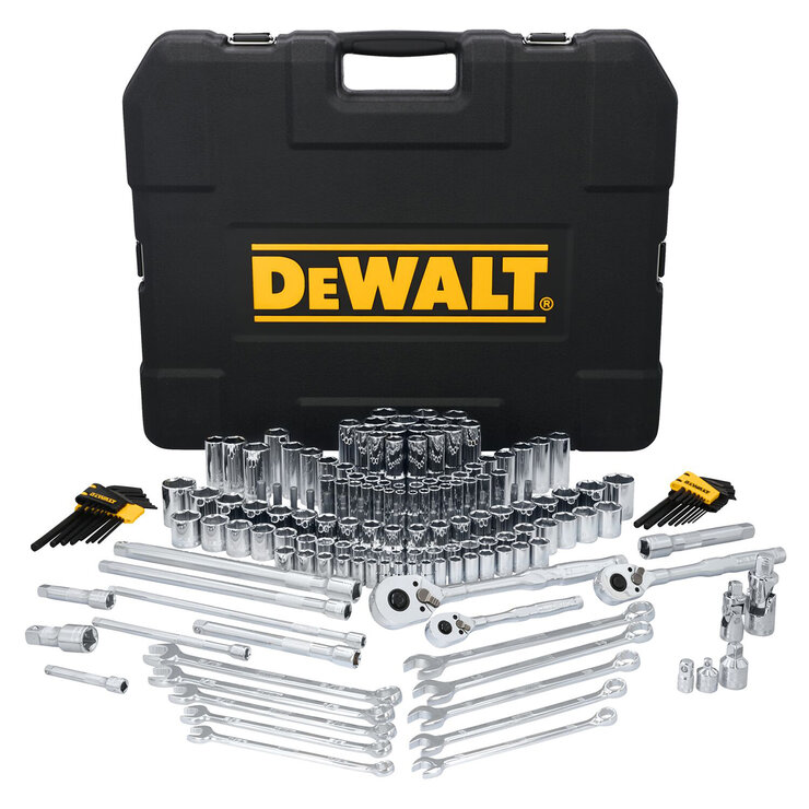 Dewalt, Juego de Herramientas mecánicas de 185 piezas. — Imagen 1 de 4
