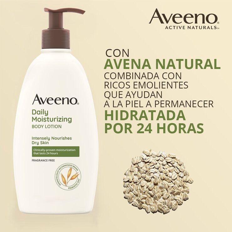 Aveeno Crema Corporal 2 pzas de 709 ml — Imagen 4 de 4