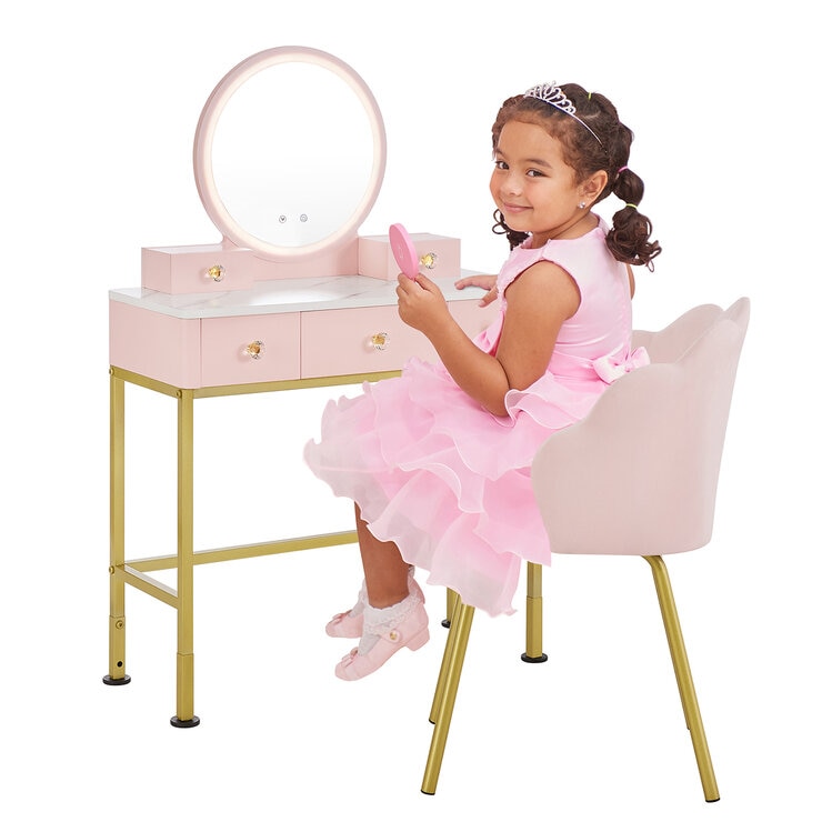 Juego de Tocador con Silla para Niñas — Imagen 1 de 4
