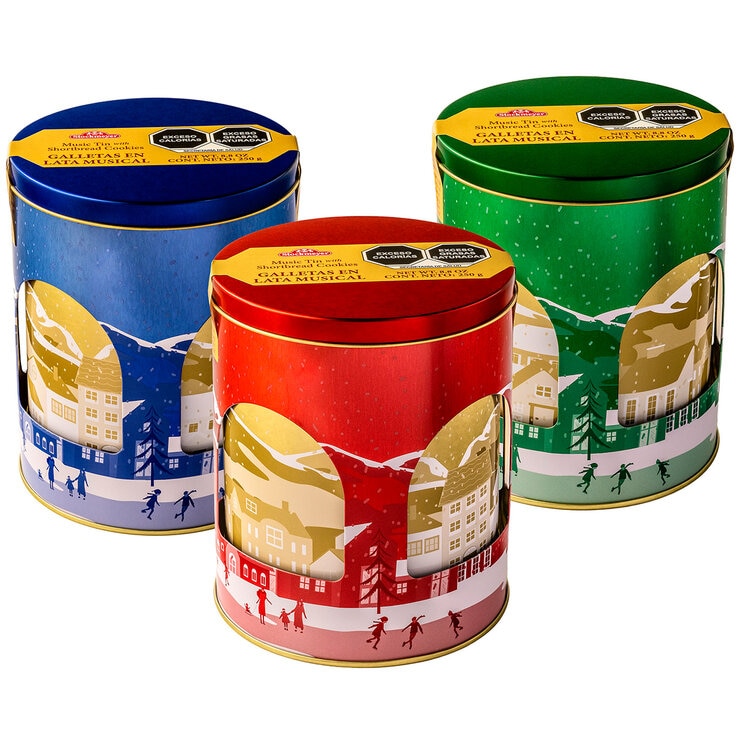 Stockmeyer Lata Musical con Galletas de Mantequilla 250 g — Imagen 1 de 3