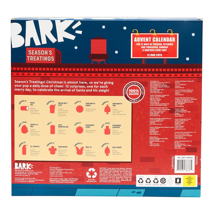 Bark Calendario de Adviento para Perros — Imagen 4 de 4