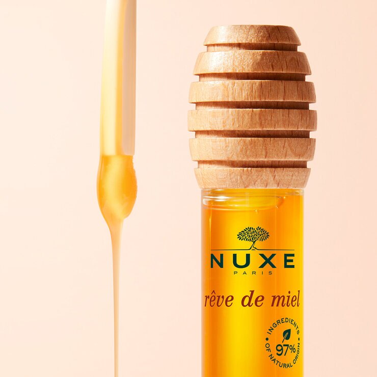 Nuxe Honey Lip Care, Tratamiento para Labios 2 pzas — Imagen 3 de 4
