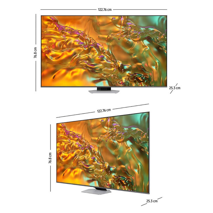 Samsung Pantalla 55" QLED Smart TV — Imagen 2 de 4