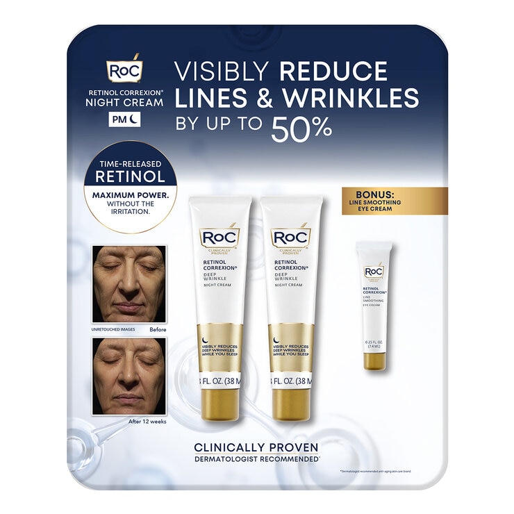 Roc Juego de Crema de Noche con Retinol — Imagen 1 de 4