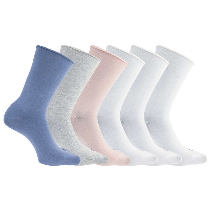 K Bell Calcetines para Dama 6 pares varios colores — Imagen 2 de 2
