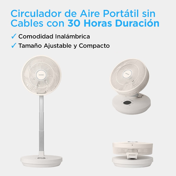 Cuckoo, Circulador de Aire Inalámbrico — Imagen 4 de 4