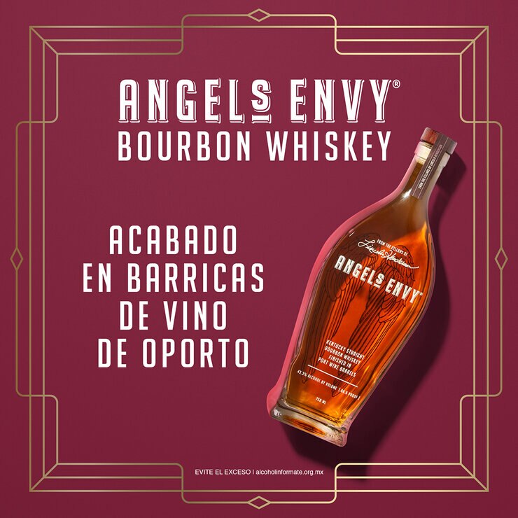 Bourbon Angel's Envy 750 ml — Imagen 3 de 4