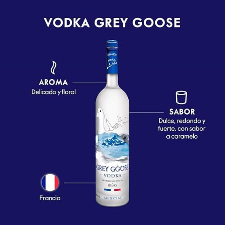 Vodka Grey Goose 700 ml — Imagen 3 de 4