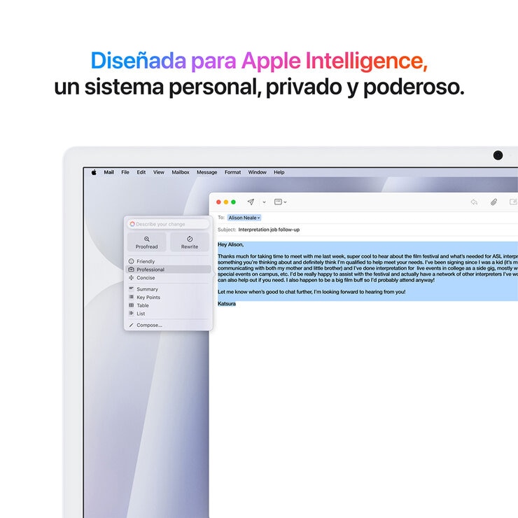 Apple iMac 24" 512GB 4.5K Chip M4 Plata CPU de 10 núcleos GPU de 10 núcleos Memoria unificada de 16GB — Imagen 2 de 4