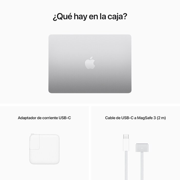 Apple MacBook Air 13" Chip M2 256GB Plata — Imagen 4 de 4